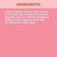 Nourriture humide sans céréales pour chats IAMS Perfect Portions Healthy Adult Pâté recette au saumon 75g