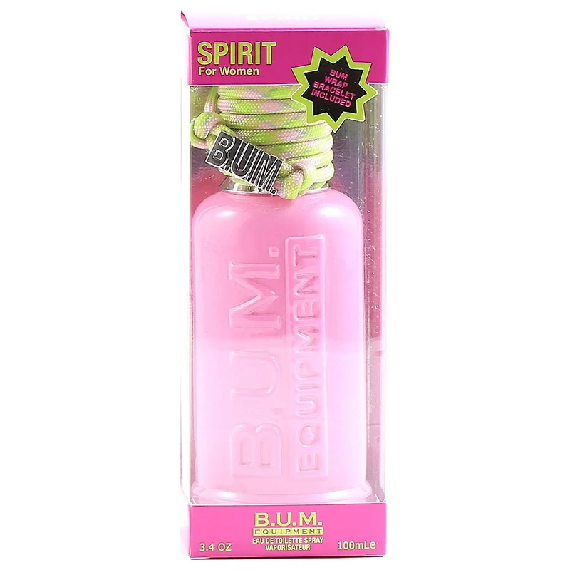 Bum Equipment Spirit with / wrap Bum Bracelet Pour Femme  Eau De Toilette Vaporisateur 100ml