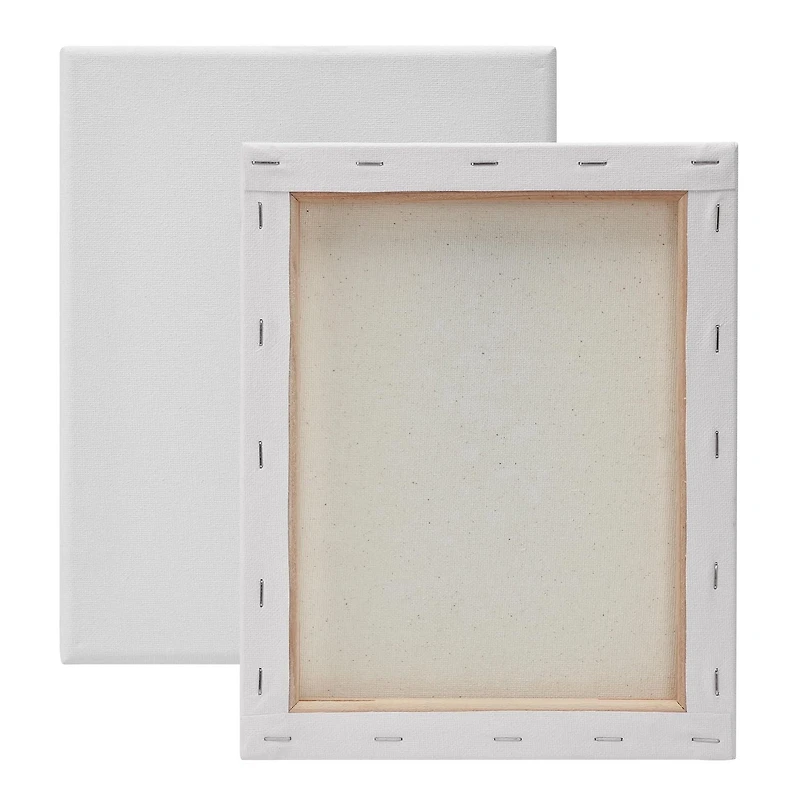 HELLO HOBBY STRETCHED CANVASES 2 PACK 8 in. x 10 in. EACH