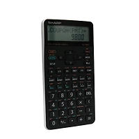 SHARP EL738XT 10-Digit Financial Calculator, Time Value Money Solver, Amortization, Cash Flow Analysis, NPR, IRR, Depreciation, Breakeven Calculations