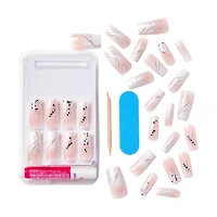 KISS Classy Nails Premium - Fake Nails - Stunning! - Square - Long - 30 count, KISS Classy Nails Premium