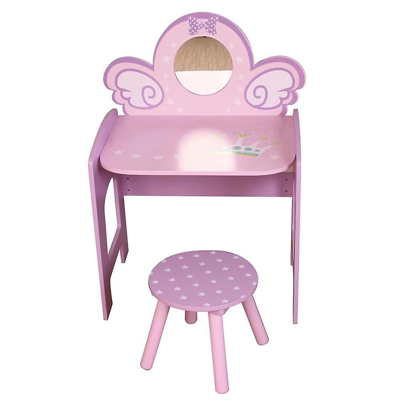 Ensemble de coiffeuse licorne