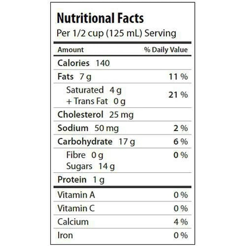 Crème glacée Favori de la Famille à la vanille Scotsburn