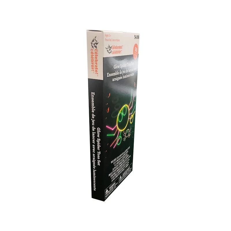 Façon de célébrer lueur Spider Toss Set pour la fête faveur Halloween Surprise