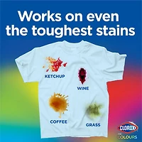 Clorox 2® for Colours, Stain Remover & Laundry Additive, 2.6L, Bleach Free, Colour Booster