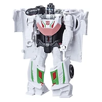 Transformers Bumblebee Cyberverse Adventures, figurine Wheeljack Action Attackers de 10,5 cm à conversion 1 étape et attaque Gravity Cannon