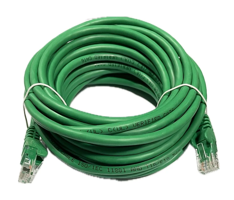 BlueDiamond Câble de raccordement Ethernet Cat6 homologué CSA et UL - 150pi, vert