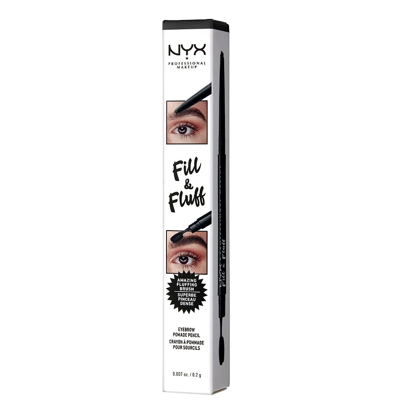 NYX Professional Makeup Crayon Pomade Sourcils Fill & Fluff, 0,2 g pomade sourcils