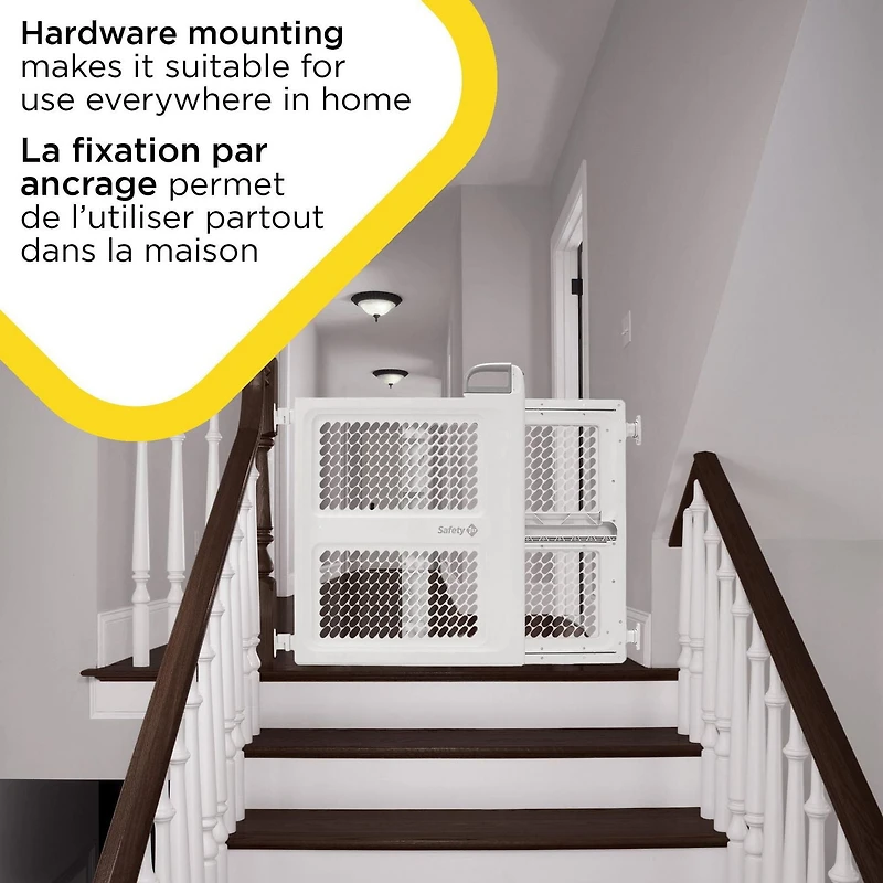 Safety 1ˢᵗ  Barrière à deux modes Barrière de sécurité pour bébé et animal de compagnie