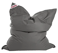 Fauteuil poire Gouchee Home Big Bag Brava gris – Polyester hydrofuge avec rembourrage en billes de polystyrène pour chambre à coucher, salon ou dortoir, convient aux adultes et aux adolescents