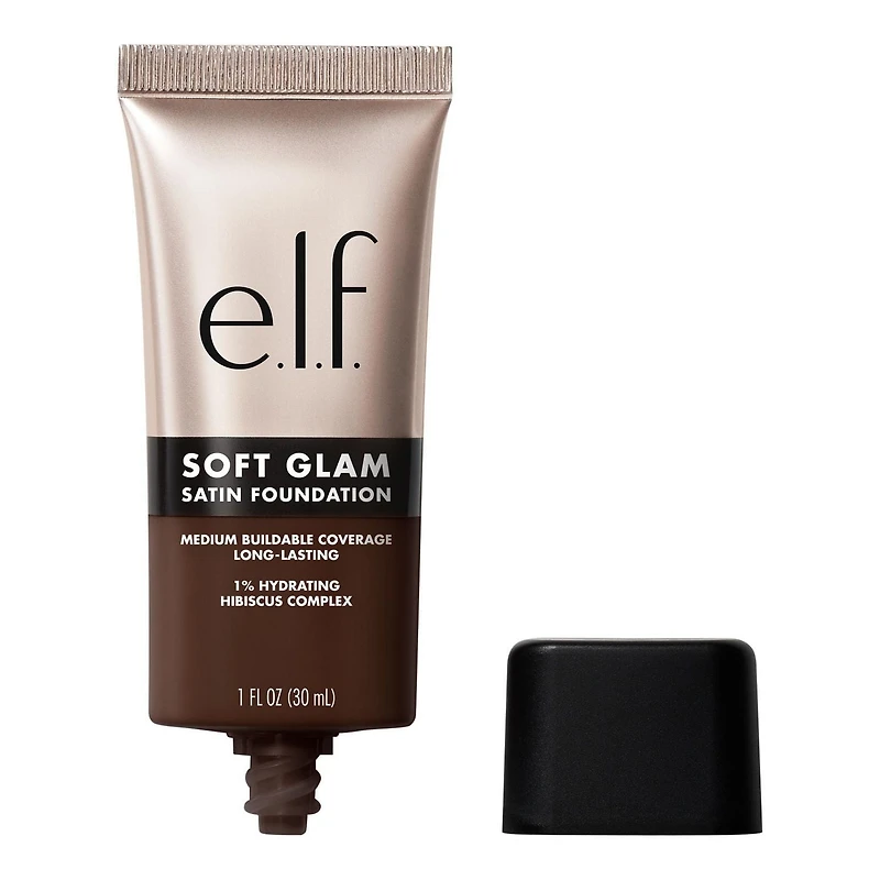 e.l.f. Cosmetics Soft Glam Satin Foundation, Hibiscus complex. 30 ml