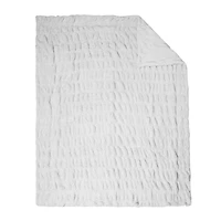 Faux Fur Throw White
