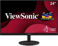 ViewSonic VA2447-MH 24 Inch Full HD 1080p Monitor with Ultra-Thin Bezel, Adaptive Sync, 60Hz, VESA, and HDMI, VGA Inputs for Home and Office