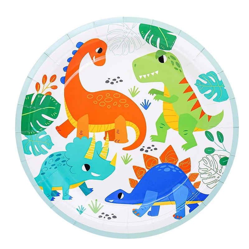 ASSIETTES DINO 9 POUCES ASSIETTES 9 POUCES