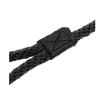 Premium Double Braid Nylon Dock Line with Eye Splice,  3/8" x 25' Boat Rope Docking Line,Double Braid Mooring Rope Dockline for Boat Kayak