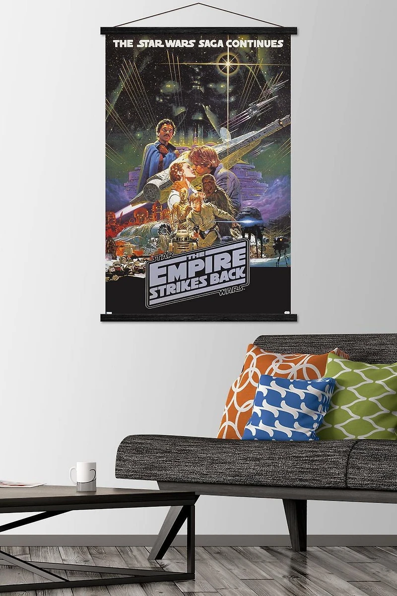 Star Wars: The Empire Strikes Back - Kiss One Sheet Wall Poster, 22.375" x 34"
