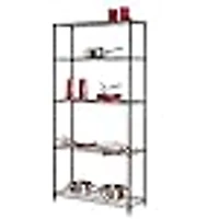 Honey Can Do Unité de rayonnage à 5 niveaux de Honey-Can-Do, 14 x 36 x 72 po