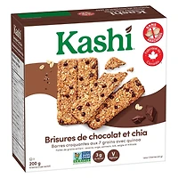 Kashi Seven Grain Chocolate Chip Chia  with Quinoa Bars, 210g, 10 bars