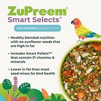 Zupreem Smart Select Small Bird Food