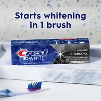 Crest 3D White Advanced Charcoal Whitening Toothpaste, 135 ml