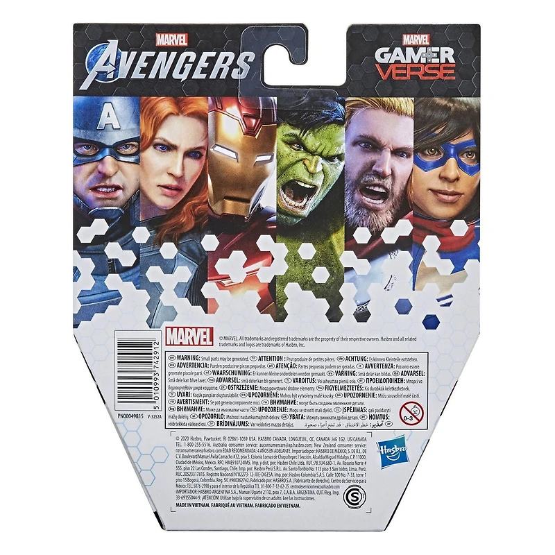Hasbro Marvel Gamerverse, figurine de 15 cm inspirée du jeu vidéo, à partir de 4 ans