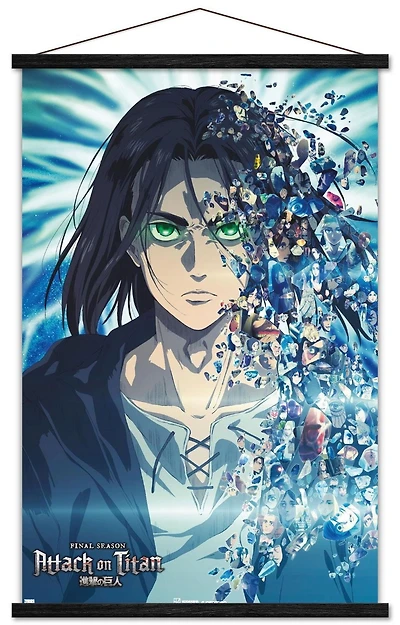 Attack on Titan: The Final Season - Fragments Wall Poster, 14.725" x 22.375"