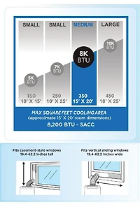 Midea SACC 8K Climatiseur Portatif