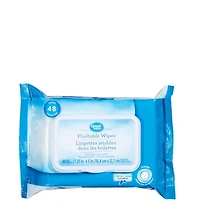 Lingettes jetables dans les toilettes Great Value