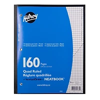 Hilroy Cahier quadrillé Neatbook, cahier Cahier Neatbook quadrillé