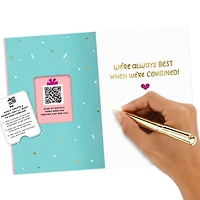 Carte Hallmark avec vidéo à personnaliser pour un époux, une épouse, un copain, une copine – Saint-Valentin ou anniversaire (Beurre d'arachides et gelée, enregistrez votre propre message vidéo)