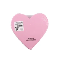 10 COEURS EN MOUSSE ROSE