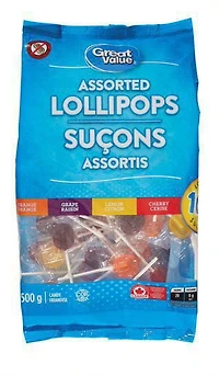 Great Value Assorted Lollipops