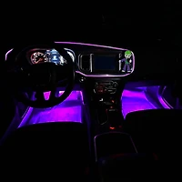 Ultra LED Light Interior & Exterior Strip Starter Kit, 2 x 12" Strips, 12V – Fuchsia