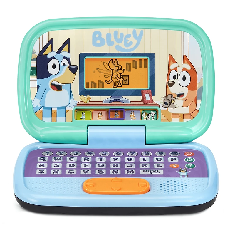 VTech® Bluey Game Time Laptop - English Version, 3-6 Years