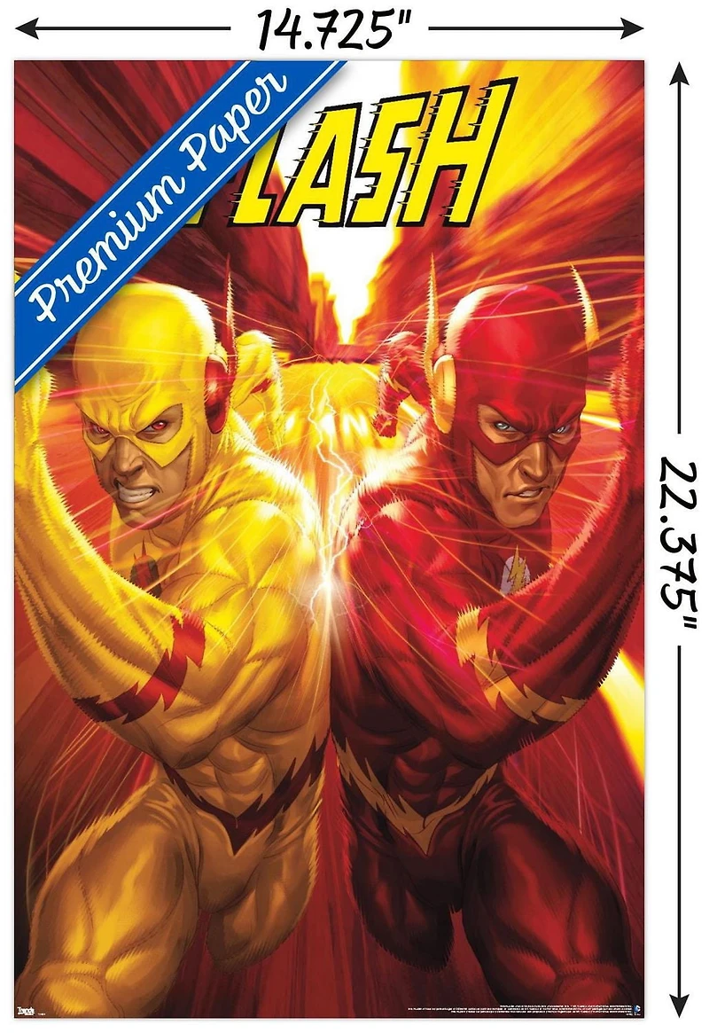 DC Comics - Le flash et le flash inversé - Course