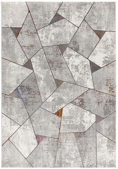 Rug Branch Sardini Collection Contemporary Geometric Area Rug