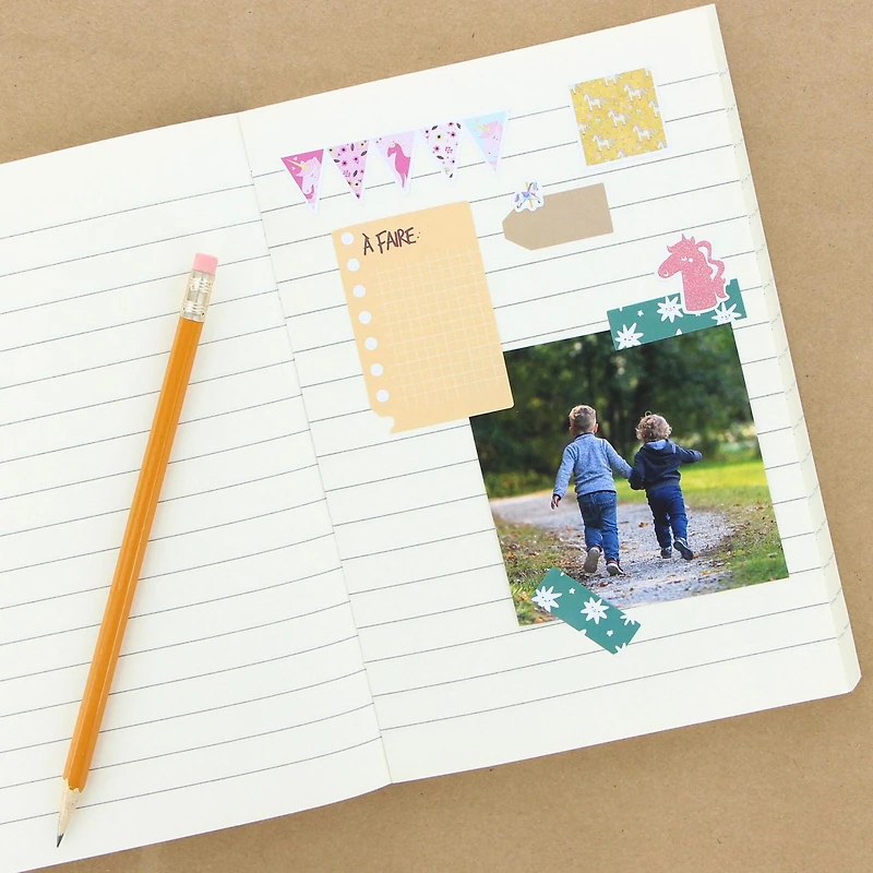 CRAFTY & CO. Unicorn Magic Sticker Book 1355 pcs, GIRL STICKERBOOK