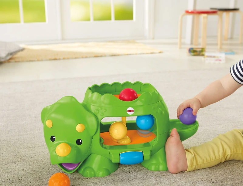 Jouet Dino Rigolo de double rebondissement de Fisher-Price