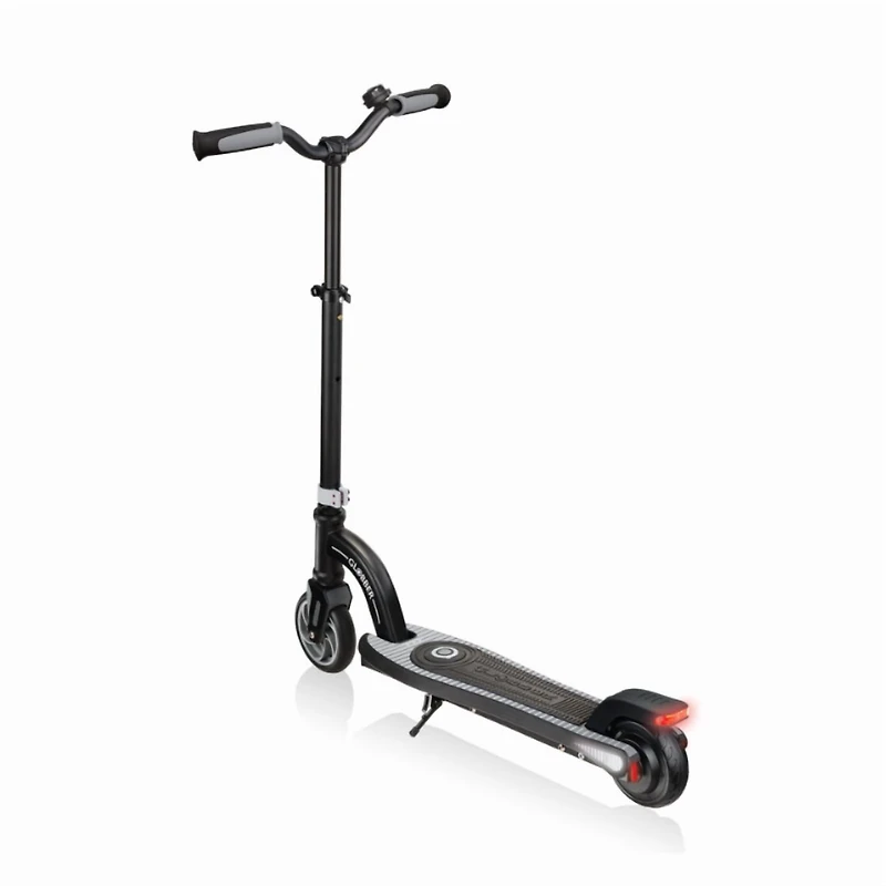 Globber One K-Emotion 10 E-Scooter Grey/Black – Kids Electric Scooter Ages 8+, 150W Motor, 21.6V Lithium Battery, 12km/h, Battery Gauge