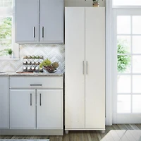 Systembuild Evolution Camberly 24" Utility Storage Cabinet, Graphite Gray