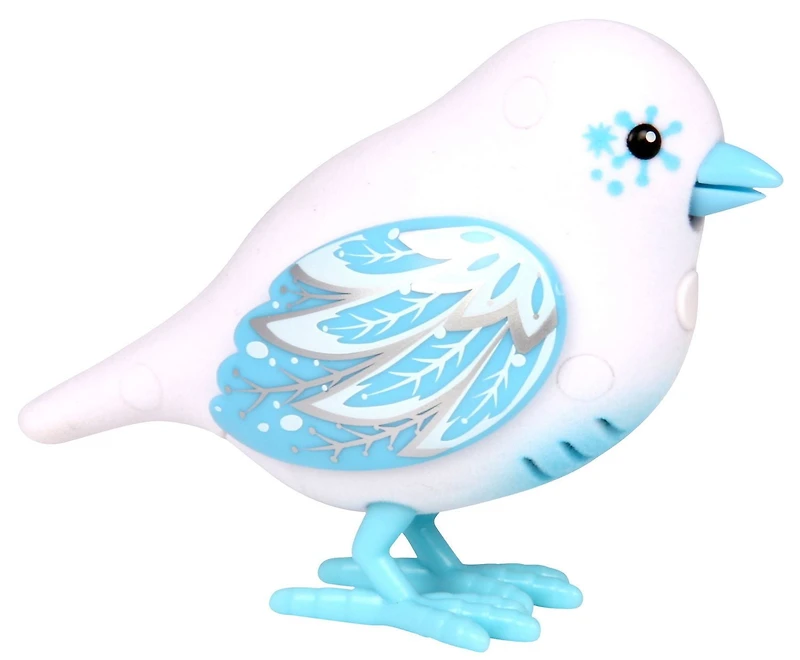 Jouet oiseau Flocon de neige Oiseaux qui gazouillent et parlent de Little Live Pets
