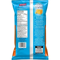 Quaker Crispy Minis Brown Rice Chips Cheddar Cheese, 100 g.