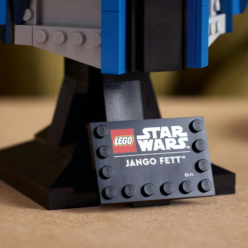 LEGO Star Wars Le Casque de Jango Fett , Ensemble de Modèle à Construire pour Adultes 75408 LEGO Le casque de Jango 75408