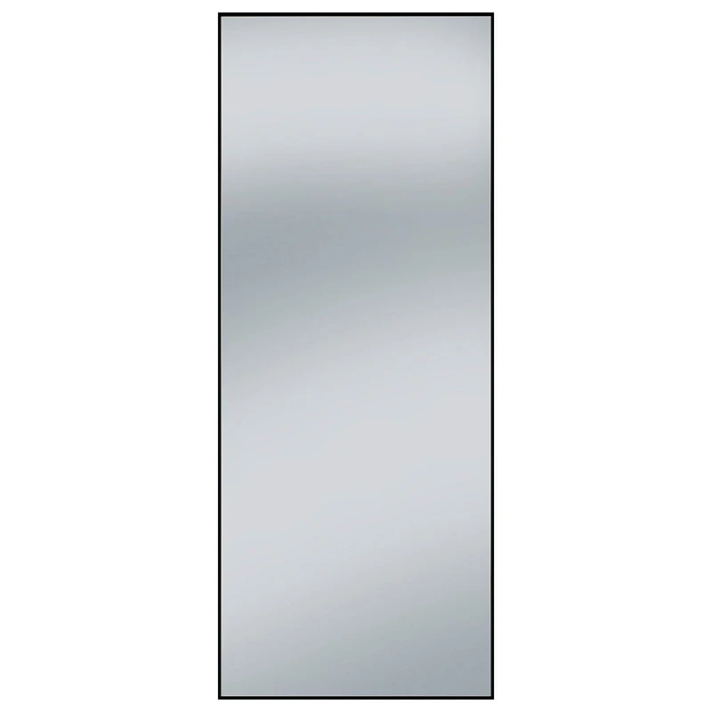 Hometrends Aluminum Full Length Leaner Mirror, 27x70 inch, Brushed Black