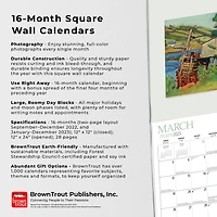 The Group of Seven AGO | 2023 12x24 Inch Square Wall Calendar