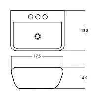 17" W VESSEL - FRENCH