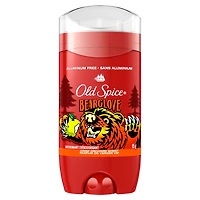 Old Spice Aluminum Free Deodorant for Men, 24/7 Freshness, Long Lasting Odor Protection, Legendary Fragrance, Bearglove, Crisp Orchard Scent, 85 g