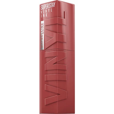 Rouge à lèvres liquide Super Stay Vinyl Ink de Maybelline New York longue tenue et sans bavures, couleur ultrapigmentée et brillance instantanée, fearless ,4.2 ml