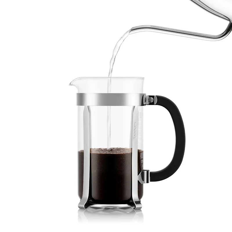 Cafetière à piston Française Chambord, 34 oz, chrome