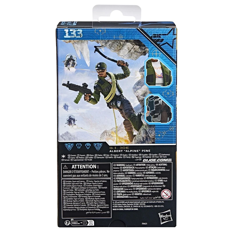 G.I. Joe Classified Series 133 ALBERT "ALPINE" PINE